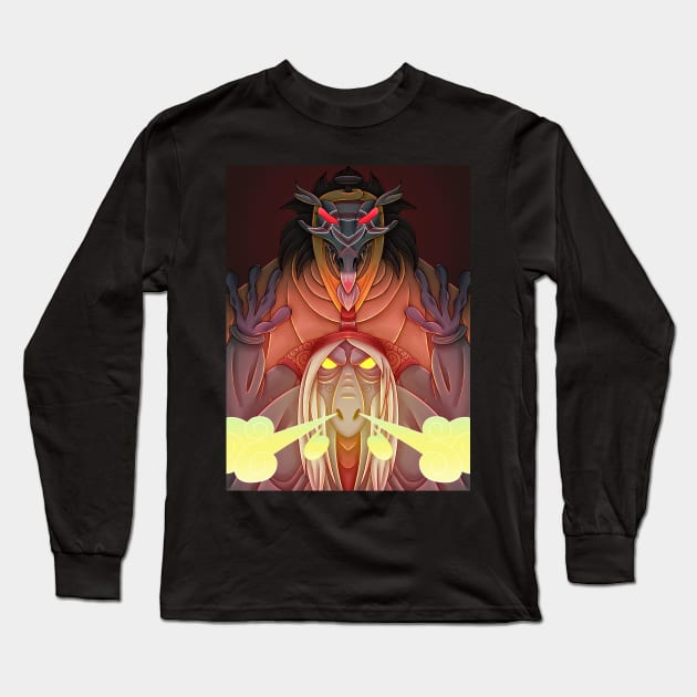 Wanderer and Heretic Long Sleeve T-Shirt by giratina13